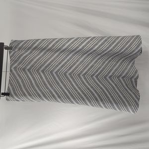 Talbots Linen Midi Skirt